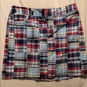 Plaid skirt